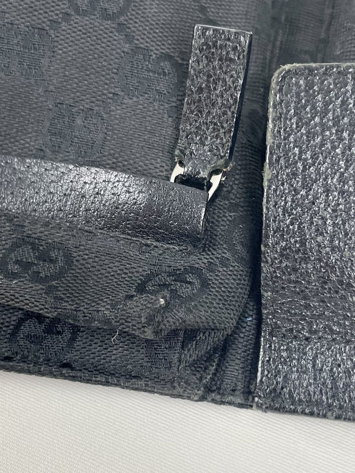 Gucci Gucci beltbag in Black canvas Size ONE SIZE - 12 Thumbnail
