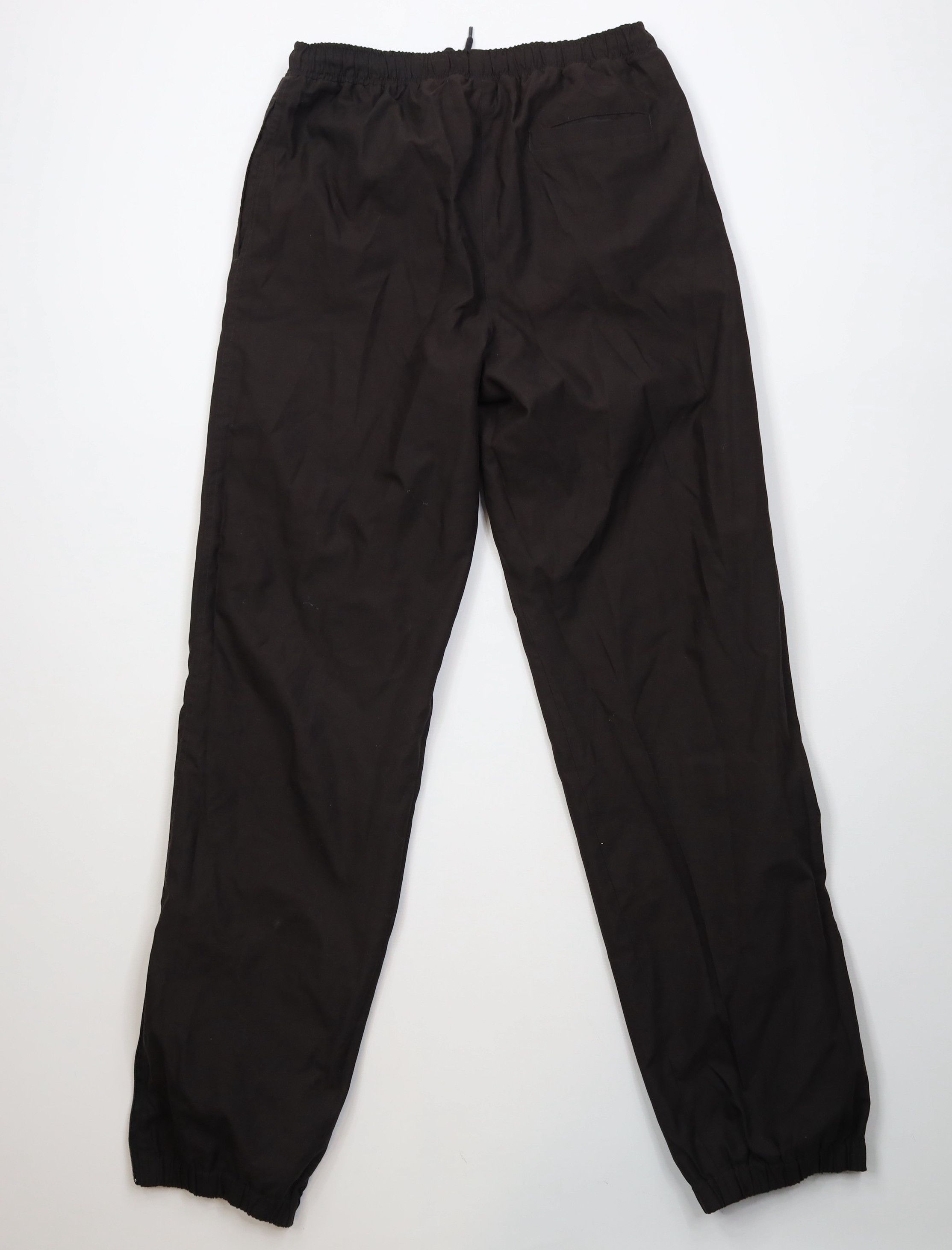 Vintage Vintage 90s Streetwear Microfiber Joggers Pants Dark Brown Size US 36 / EU 52 - 8 Thumbnail