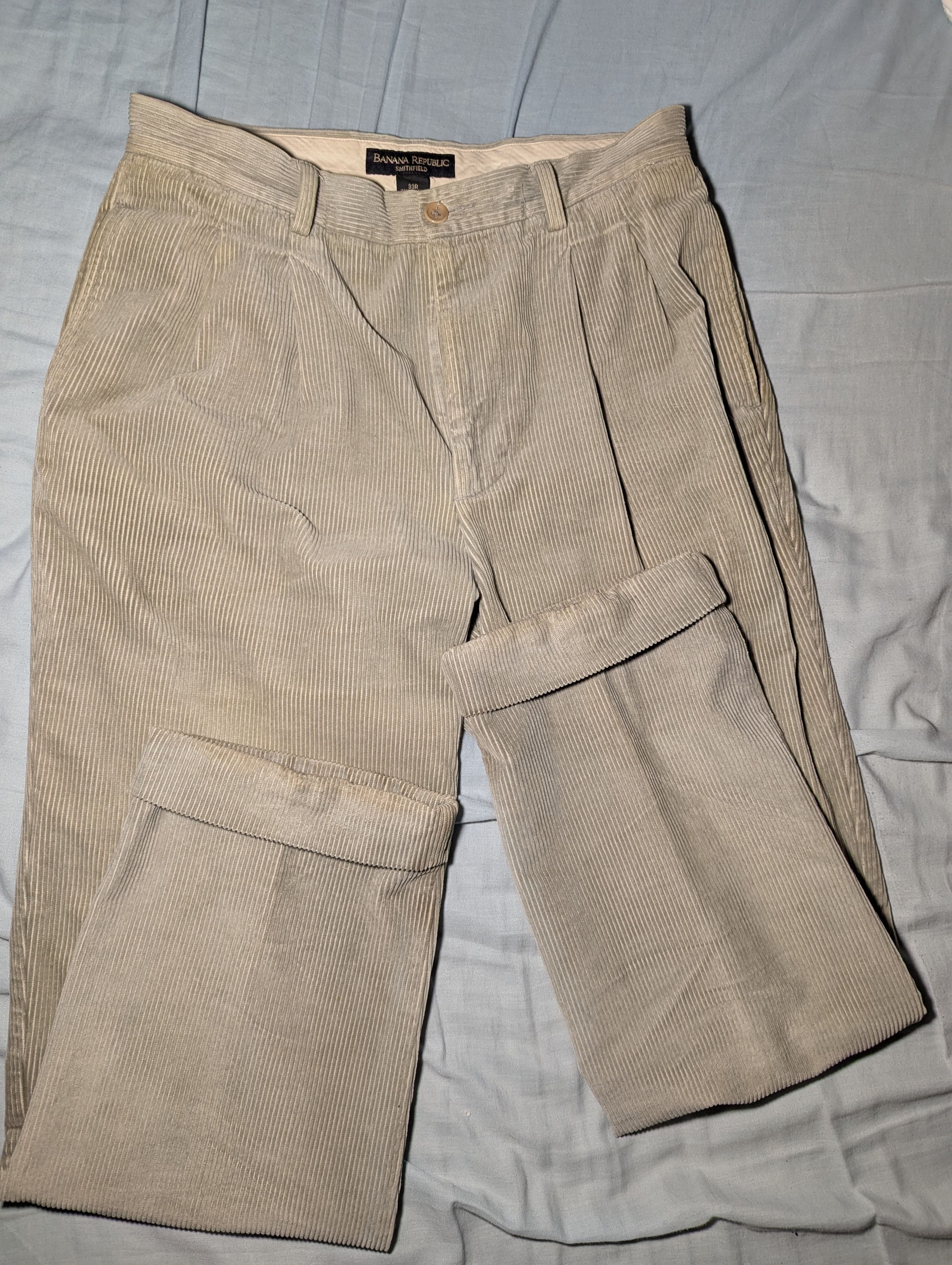 Banana Republic Vintage y2k Cowdray pants Size US 33 - 6 Thumbnail