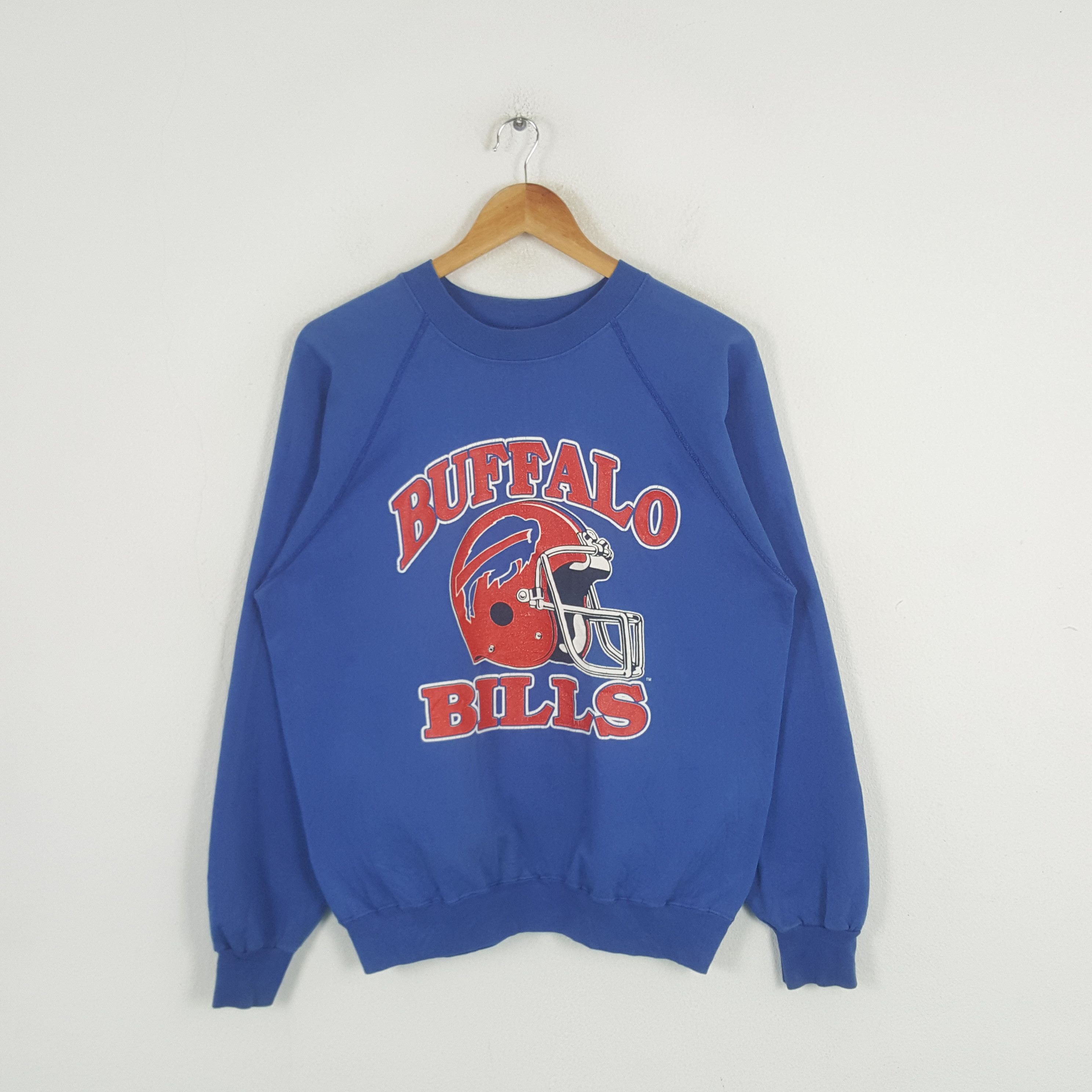 NFL Vintage Buffalo Bills American Football Sweatshirt C291N22 Size US M / EU 48-50 / 2 - 1 Thumbnail