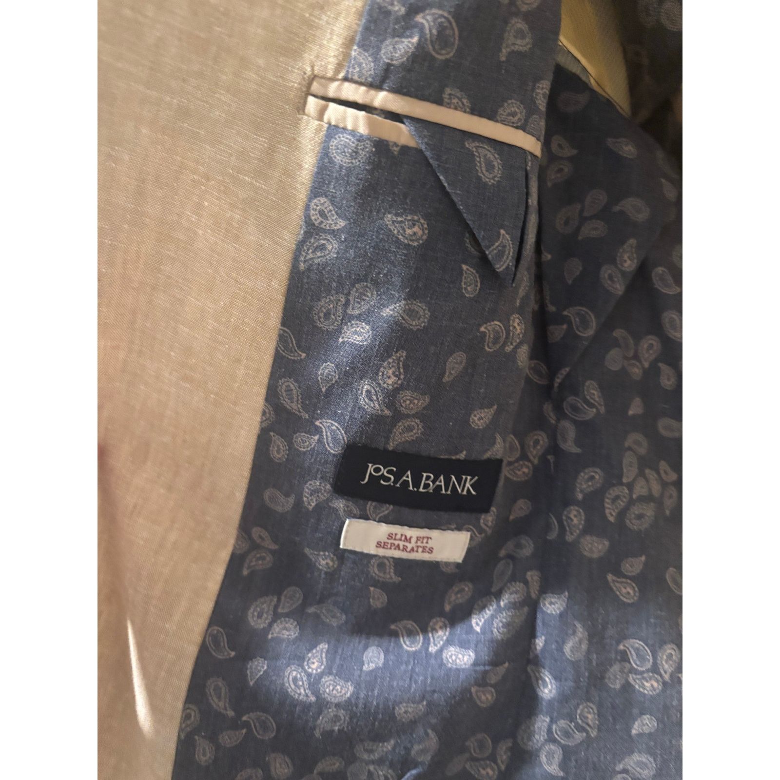 Jos. A. Bank Jos. A. Bank Slim Fit Suit Set size 40 regular/ pants 32by30 Size 40R - 12 Thumbnail