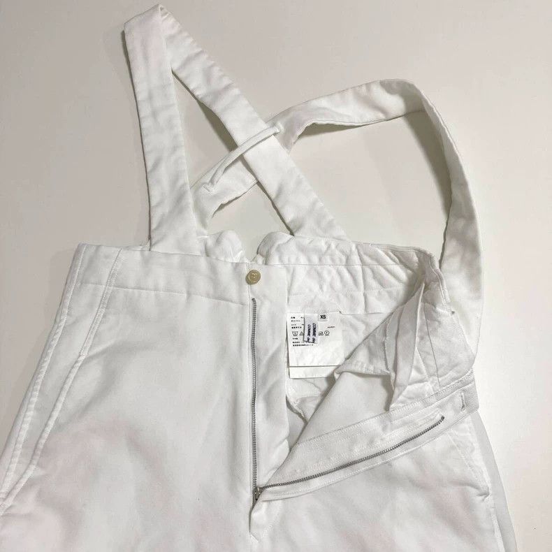 Comme des Garcons Comme Des Garcons size XS White tapered suspenders. Size 24" / US 00 / IT 34 - 4 Thumbnail