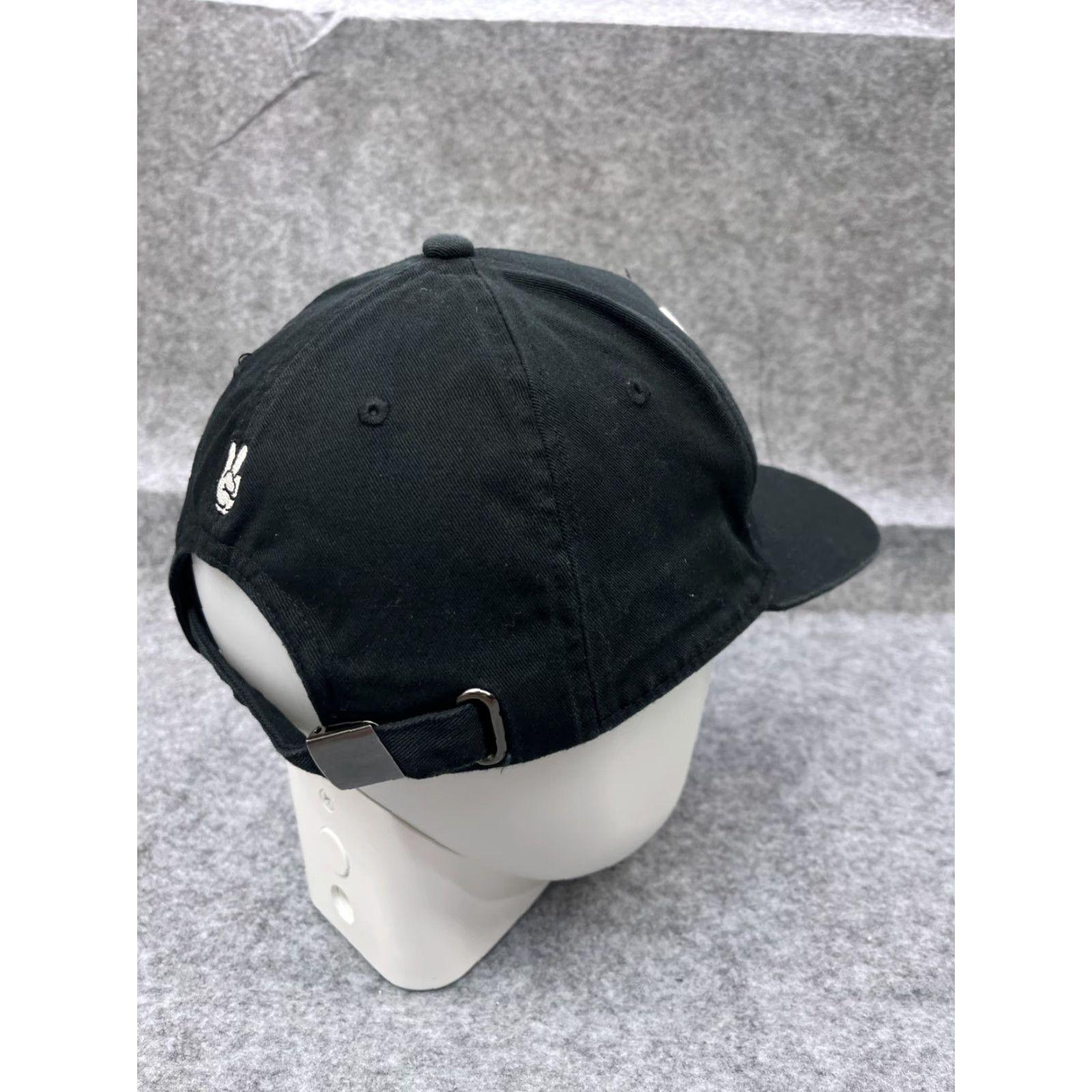 Disney Disney Mickey Mouse Hat Cap Strap Back Adult One Size Black 100% Cotton Size ONE SIZE - 7 Thumbnail