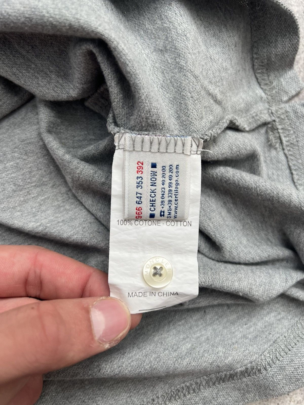 Moncler Moncler Polo Luxury t shirt size Xl Size US XXL / EU 58 / 5 - 10 Thumbnail