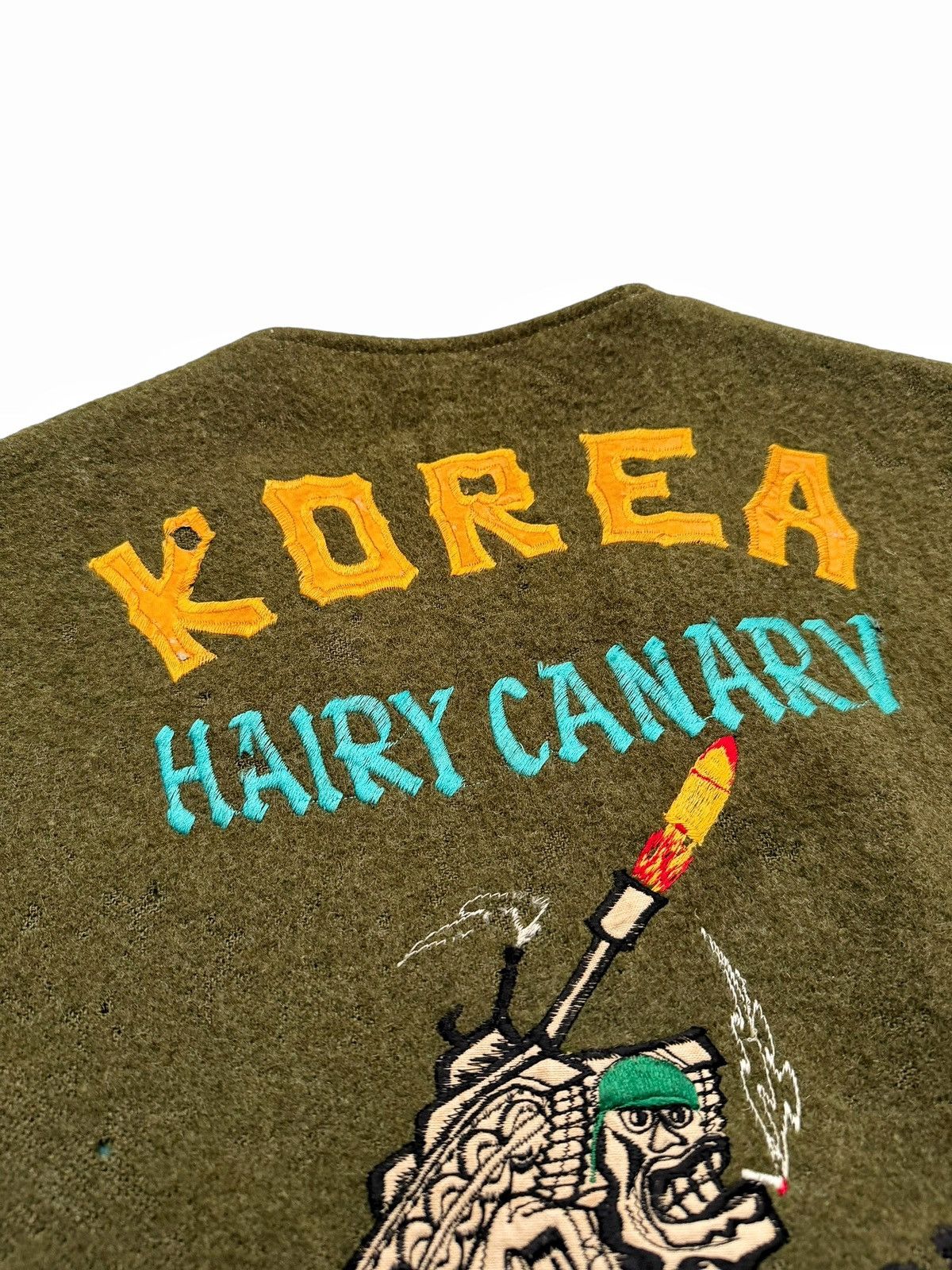 Vintage 1960’s Korea War Souvenir Wool Vest Size US M / EU 48-50 / 2 - 3 Thumbnail