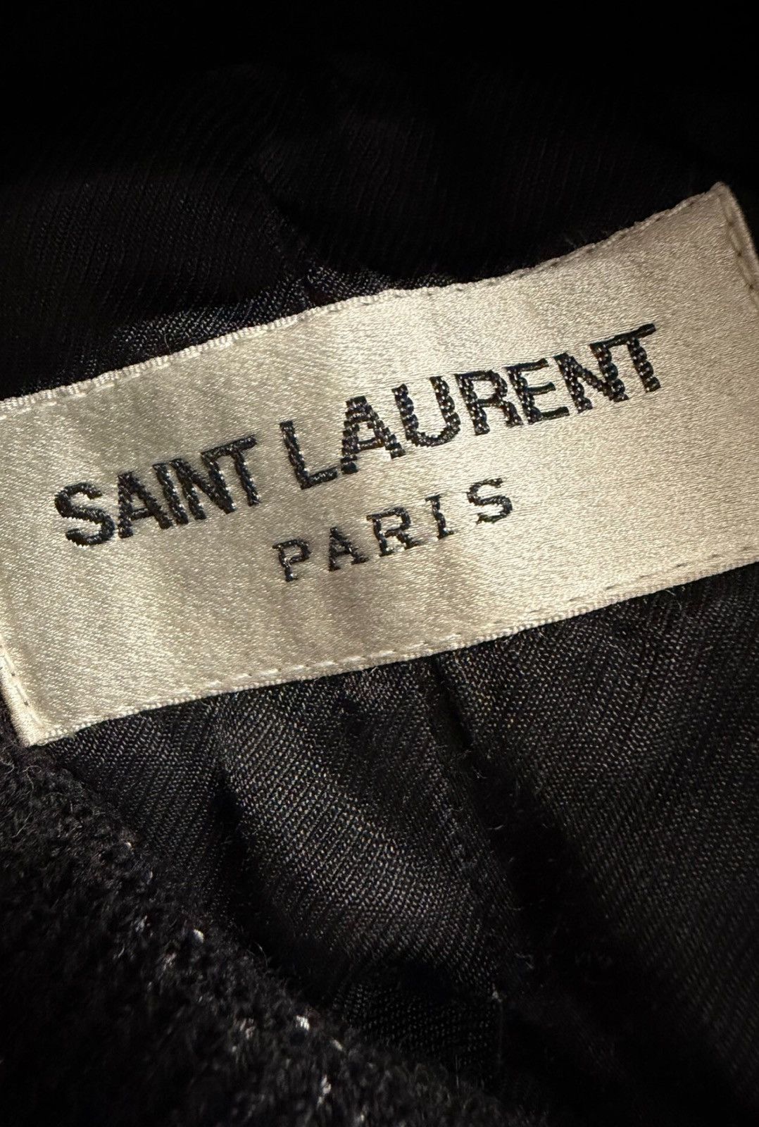 Saint Laurent Paris Saint Laurent SLP 2016FW Leather Sleeve Teddy Wool Jacket Size US M / EU 48-50 / 2 - 3 Thumbnail