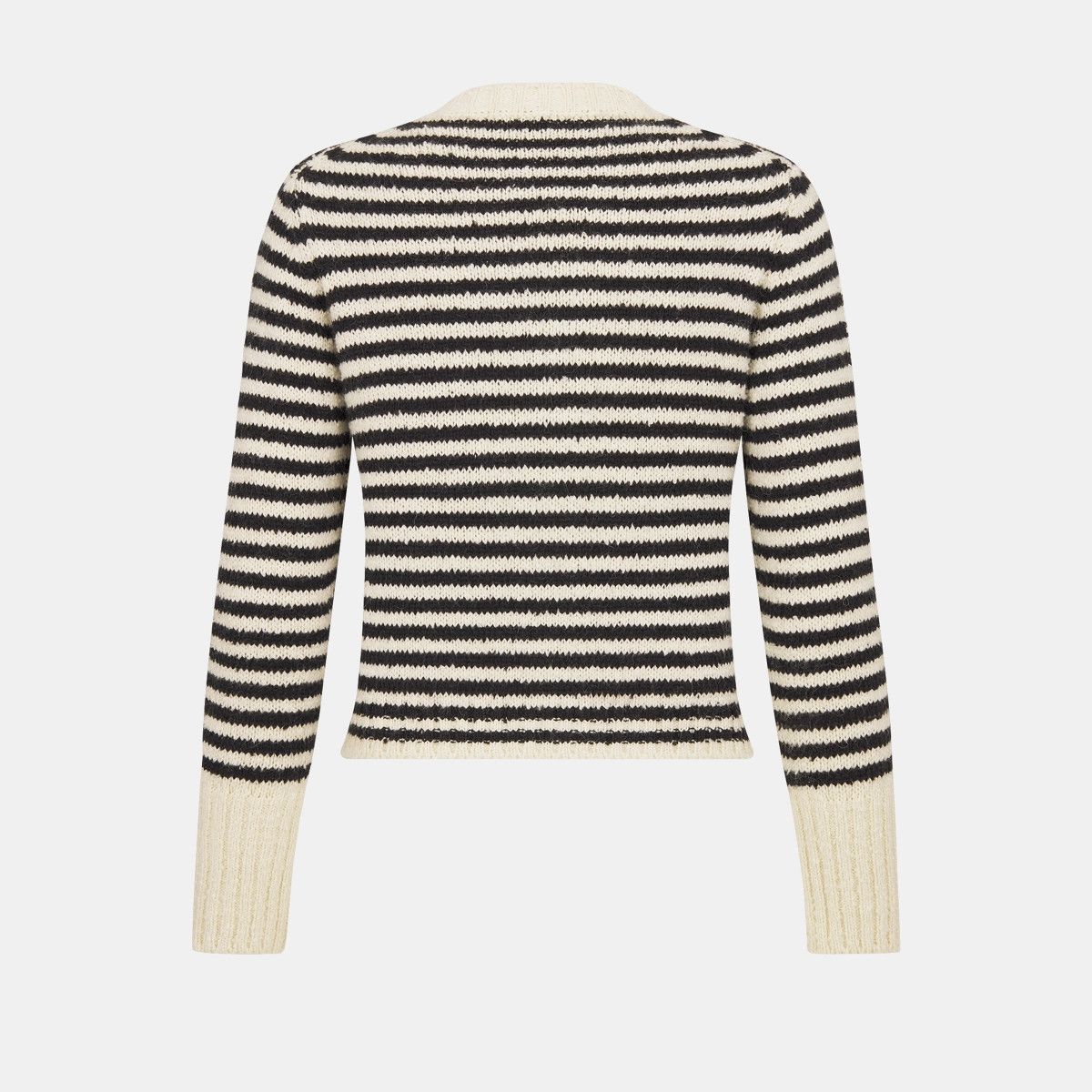 Dior o1bcso1str0225 Marinière Cardigan in Euru/Black Size S / US 4 / IT 40 - 2 Thumbnail