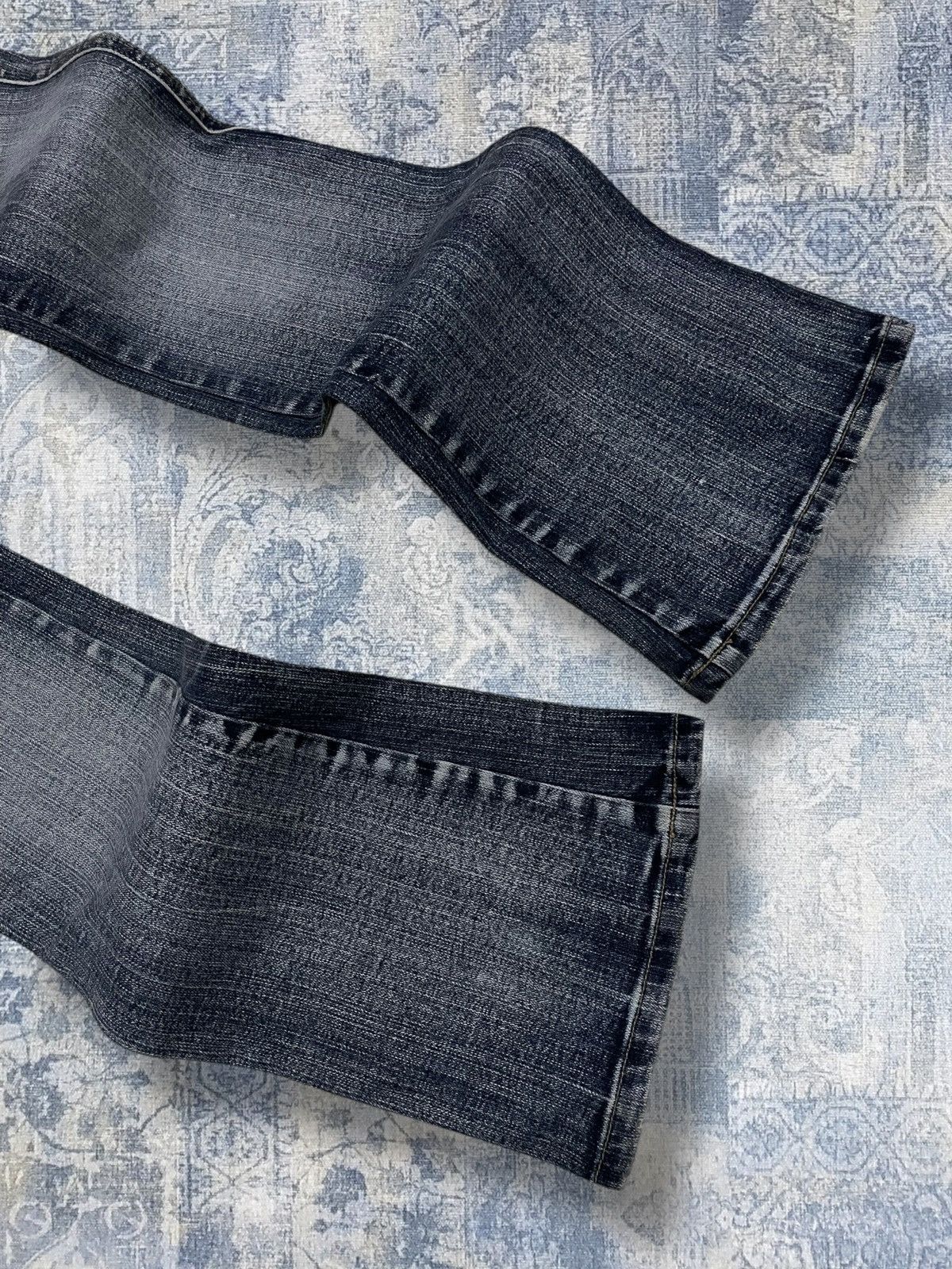 Japanese Brand Vintage 1990s Japan Designer Daily Topic Hot Flared Denim Size US 28 / EU 44 - 5 Thumbnail