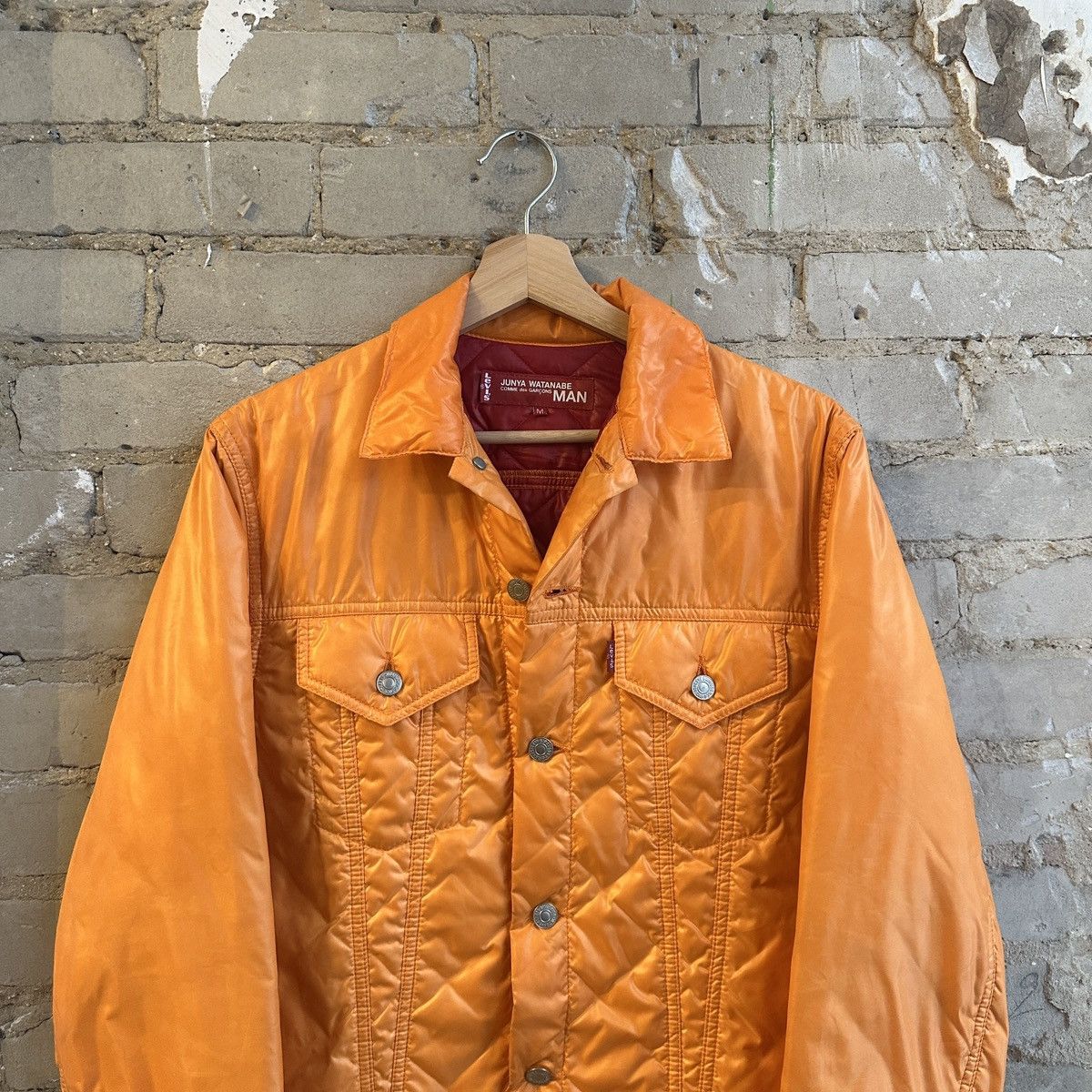 Junya Watanabe × Levi's 2005 Junya Wantanabe CDG x Levis Quilted Jacket Size US M / EU 48-50 / 2 - 3 Thumbnail