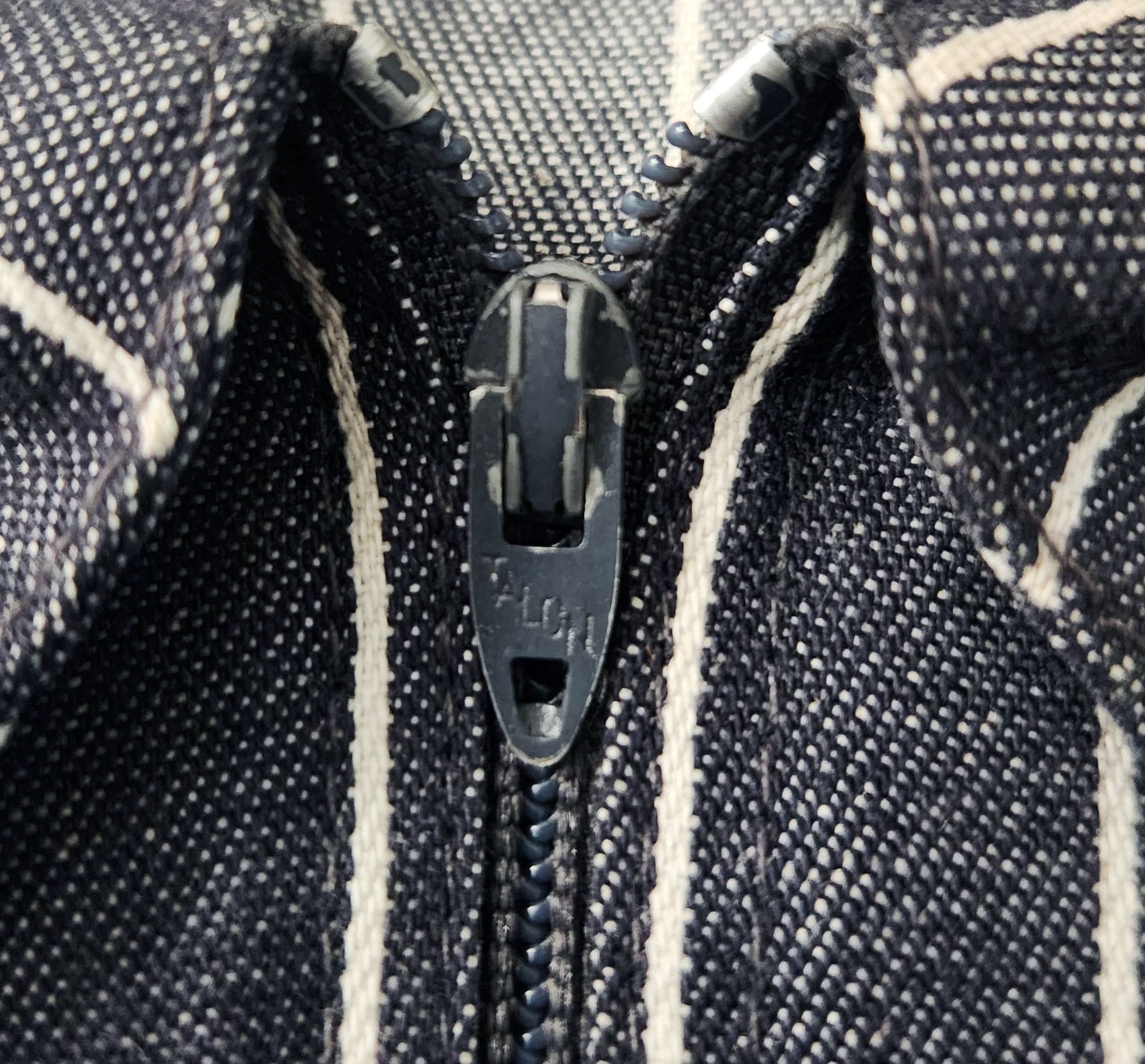 Ben Davis × Vintage Ben Davis Vintageb Talon Zipper Blue 80s Quarter Zip SZ XXL Size US XXL / EU 58 / 5 - 10 Thumbnail