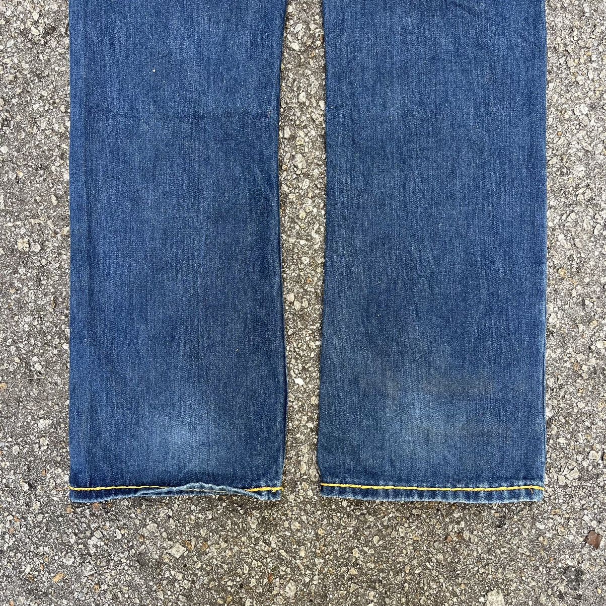 True Religion True Religion Billy Super T Jeans Big Stitch Low Rise Denim Size US 32 / EU 48 - 13 Thumbnail