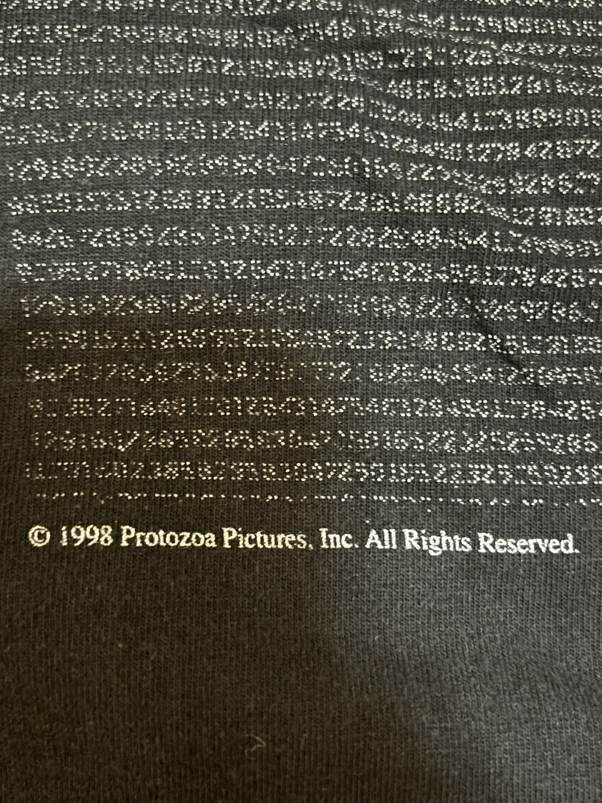 Vintage Rare Vintage 90s Pi Faith in Chaos Darren Aronofsky Movie T Size US XL / EU 56 / 4 - 10 Thumbnail