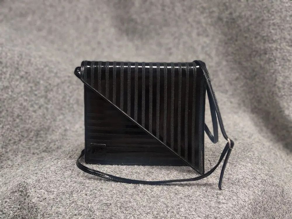 Fendi Vintage 80's Fendi Patent Leather Bag Crossbody Shoulder Size ONE SIZE - 1 Thumbnail