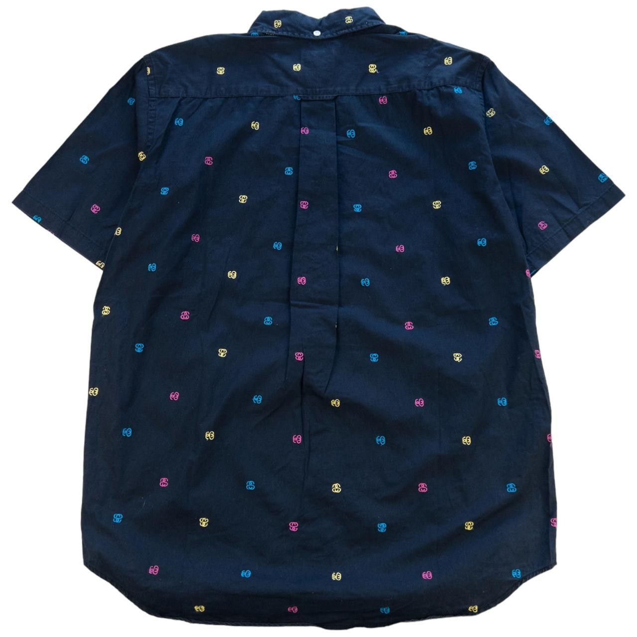 Stussy Vintage Stussy Monogram Short Sleeve Shirt Size M Size US M / EU 48-50 / 2 - 2 Thumbnail