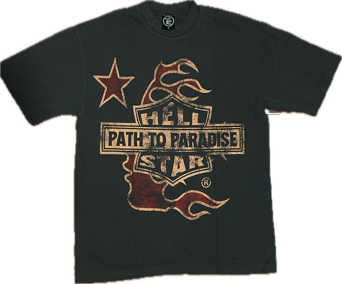 Hellstar Biker Tour T Shirt | Grailed