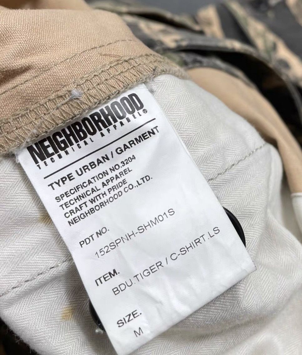 Neighborhood NEIGHBORHOOD NBHD BDU TIGER / C-SHIRT Tiger Camo Jacket J16 Size US M / EU 48-50 / 2 - 5 Thumbnail