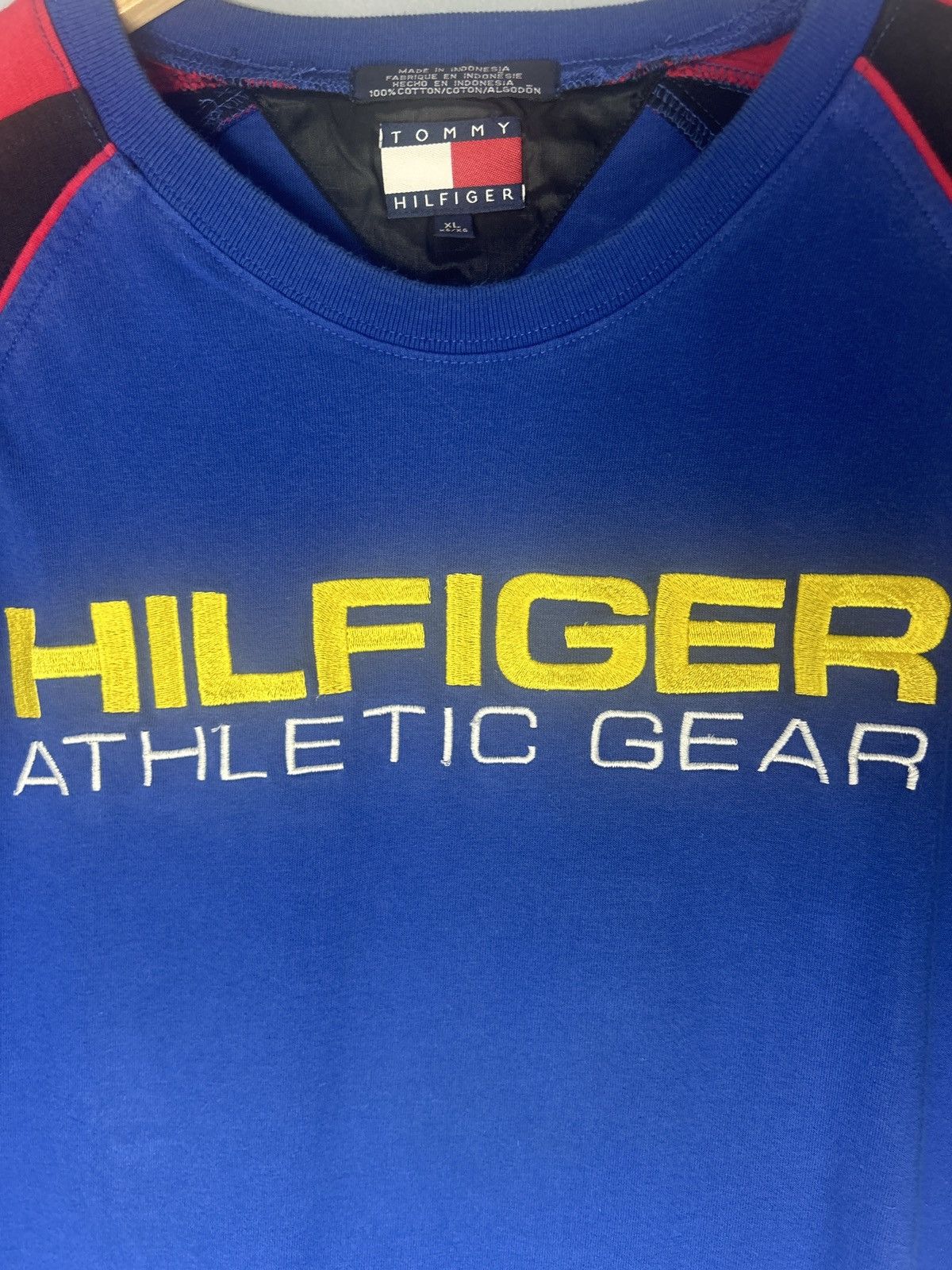Tommy Hilfiger Vintage 90s Tommy Hilfiger Athletics Gear Tee Size US XL / EU 56 / 4 - 3 Thumbnail