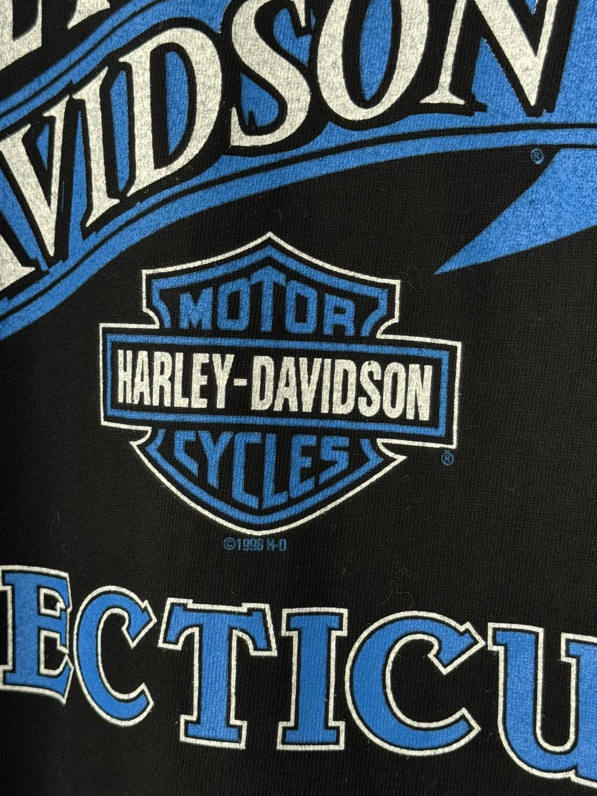 Harley Davidson × Vintage Harley Davidson HD Vintage Day and Night 1998 1999 Tee Size US M / EU 48-50 / 2 - 10 Thumbnail
