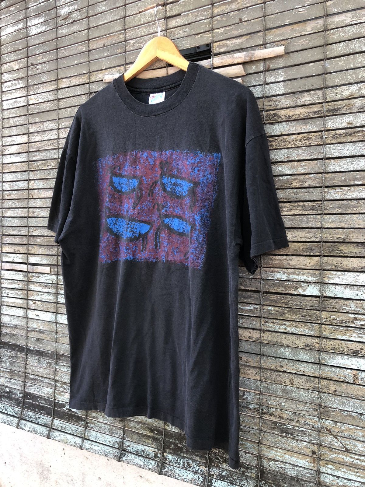 Vintage 🔥RARE🔥Vintage 90s Art Tshirt Size US L / EU 52-54 / 3 - 4 Thumbnail