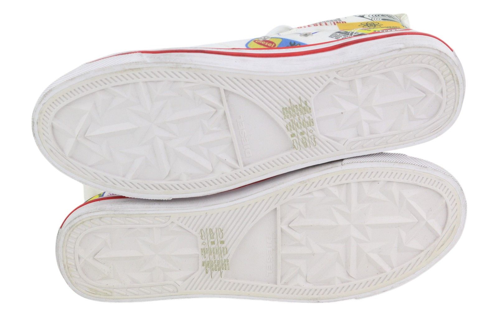 Diesel S-ATHOS MID EU41 Patterned High Top Laced Almond Toe 40850 Size US 8.5 / EU 41-42 - 9 Thumbnail