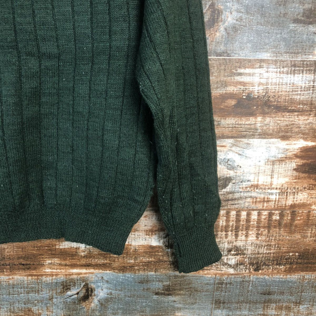 Uniqlo DLL Uniqlo japan vintage Green Knitwear #C590 Size M / US 6-8 / IT 42-44 - 18 Thumbnail