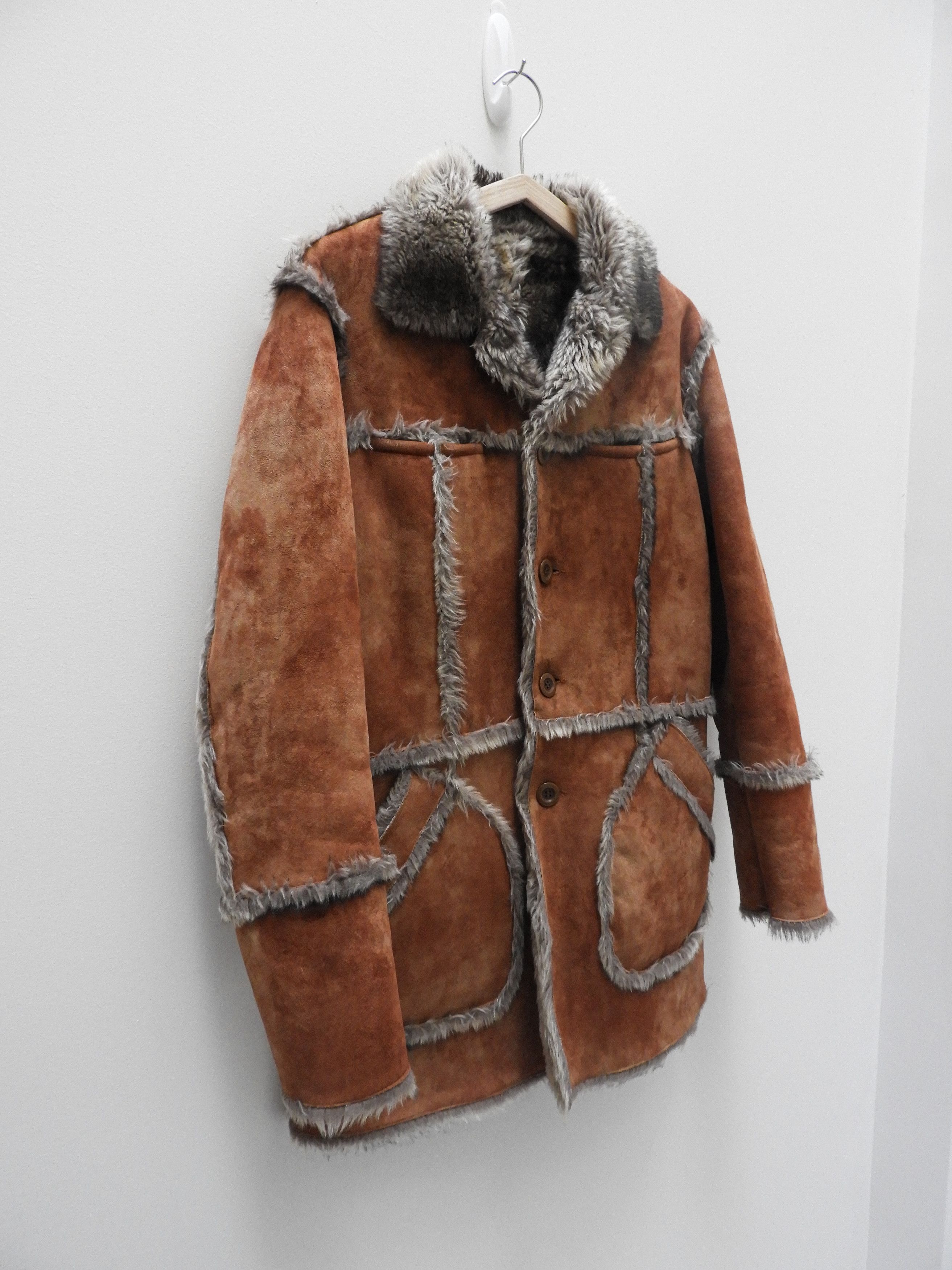 291295=Homme 291295 = Homme Fur Coat Size US L / EU 52-54 / 3 - 5 Thumbnail