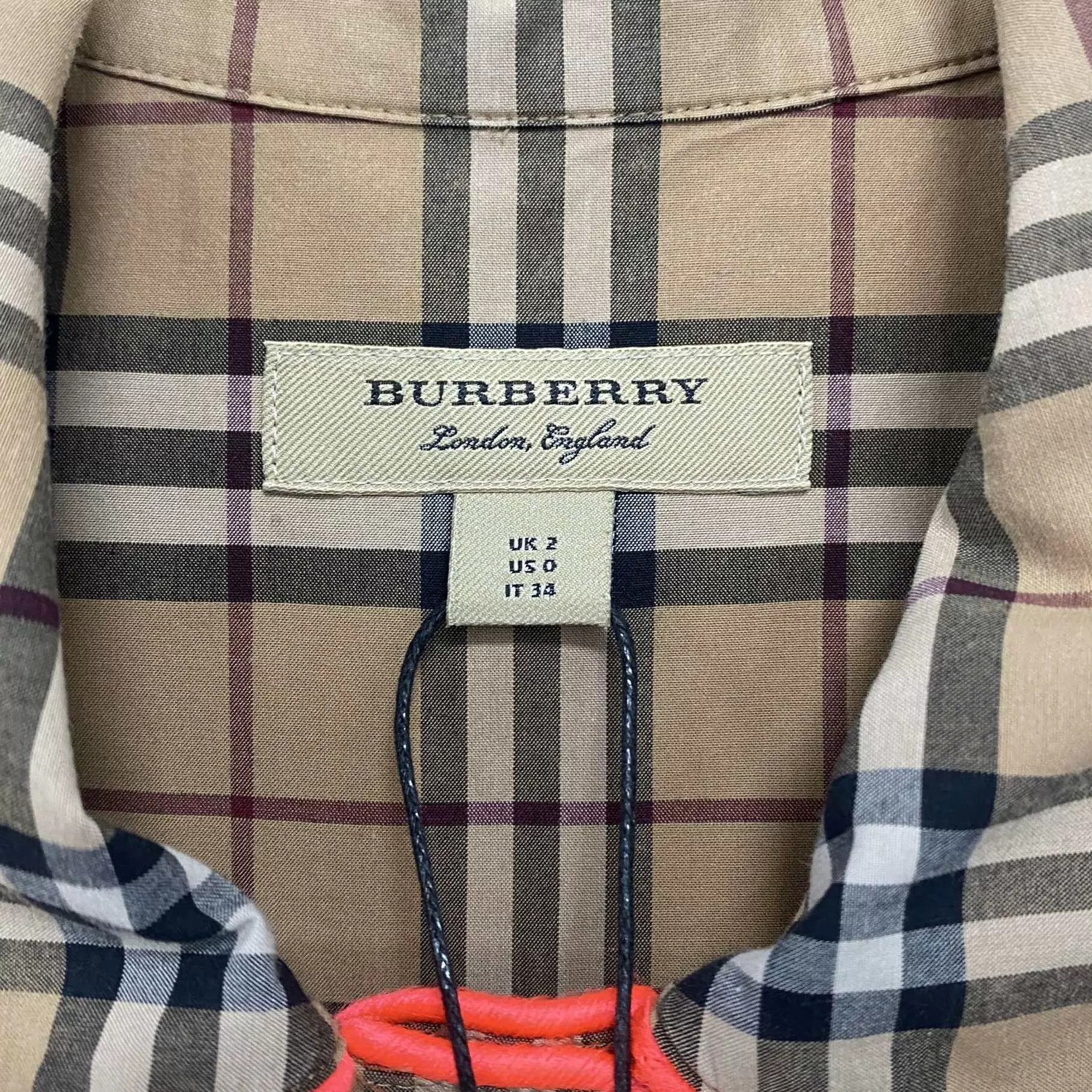 Burberry Burberry Classic Check Belted Dress UK2 Size XXS / US 00 / IT 34 - 5 Thumbnail