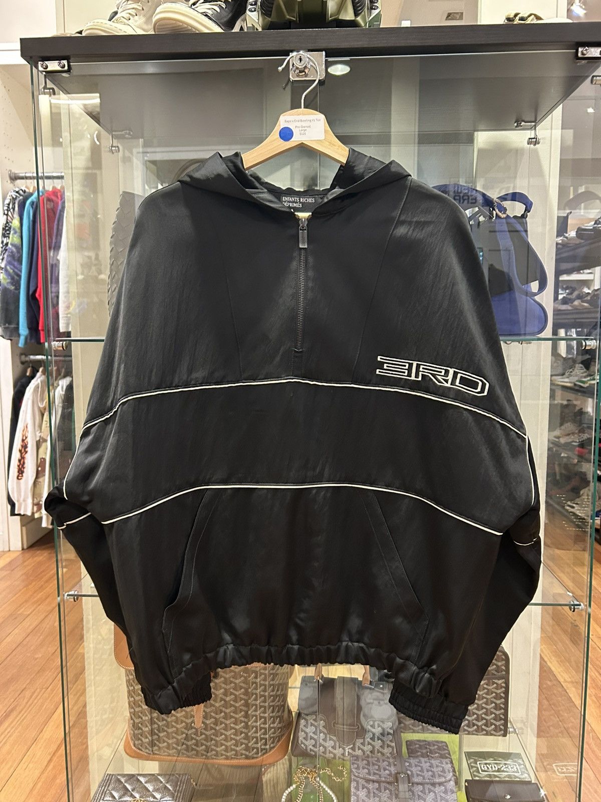Enfants Riches Deprimes Enfants Riches Déprimés Hooded Silky Track Jacket Size US S / EU 44-46 / 1 - 1 Thumbnail