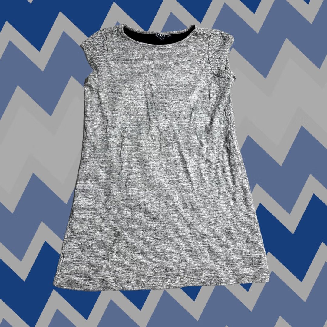 Gap GAP Dress Womens Small Gray T-Shirt Short Sleeve Cotton Jersey Knit Casual Work Size S / US 4 / IT 40 - 1 Thumbnail