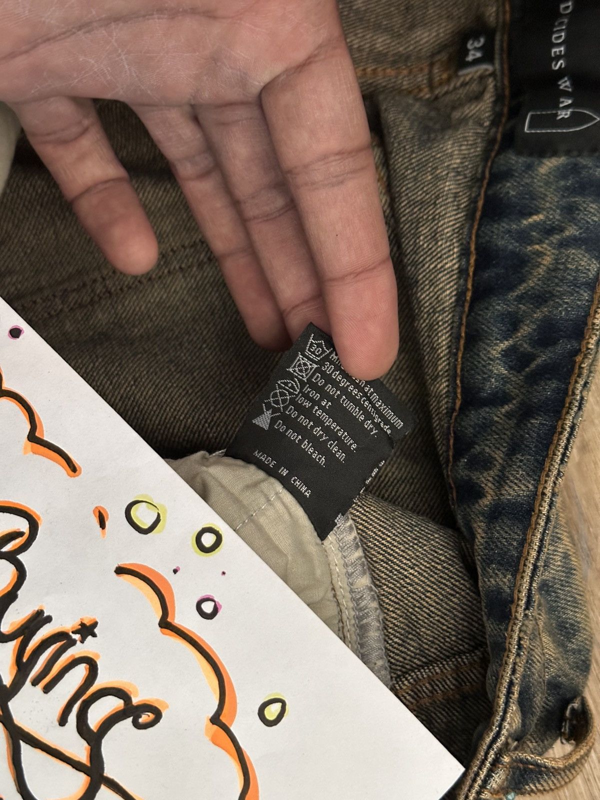 Who Decides War Who Decides War Crystal Denim Size US 34 / EU 50 - 5 Thumbnail