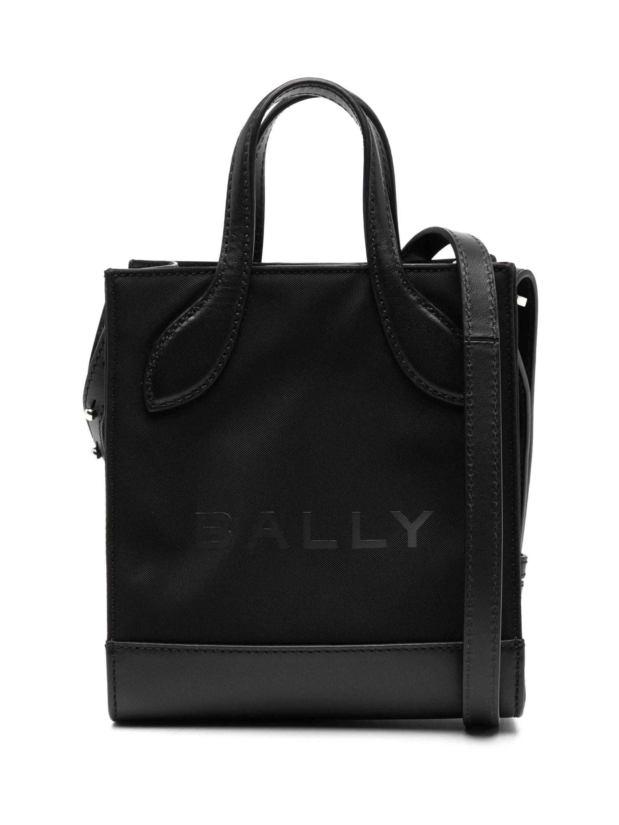 o1s22i1n0225 Size: OS / Mini Canvas Tote Bag in Black