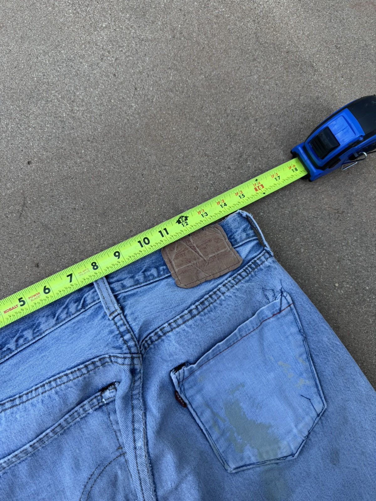 Levi's × Vintage Vtg 80s Levi’s 501xx Redline Selvedge Distressed Jeans 29x30 Size US 29 - 9 Thumbnail