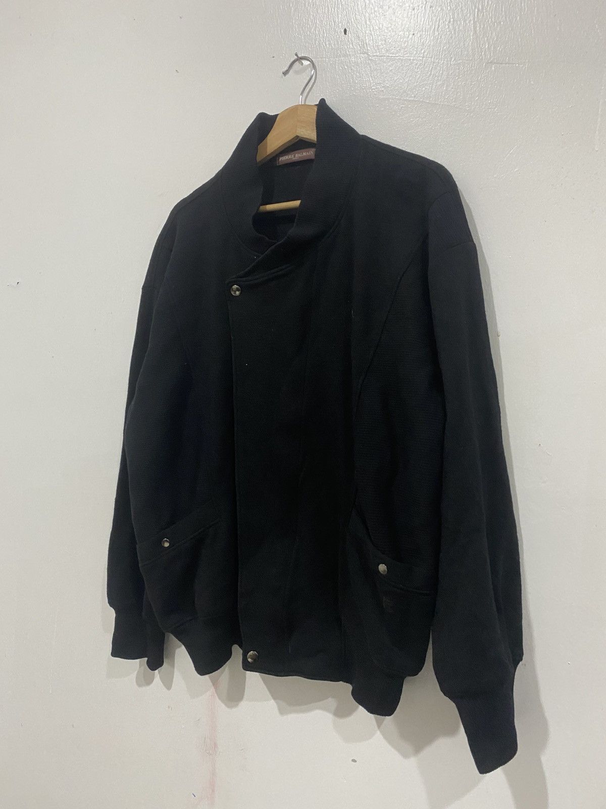 Pierre Balmain Pierre Balmain high Neck Asymmetrical Jacket Size US L / EU 52-54 / 3 - 3 Thumbnail