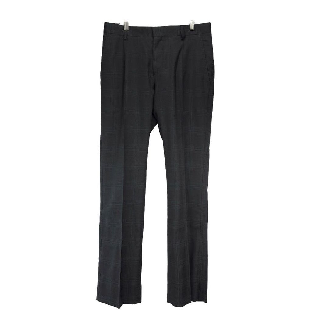 Philippe Dubuc PHILIPPE DUBUC Plaid Dark Gray Blazer Pants Suit Size 38R Size 38R - 3 Thumbnail