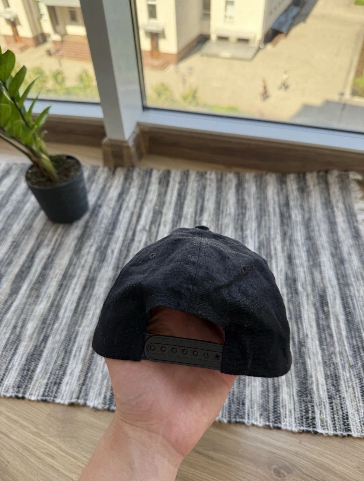 Ferrari VINTAGE 90s FERRARI RACING CAP SNAPBACK HAT BLACK RARE Size ONE SIZE - 6 Thumbnail