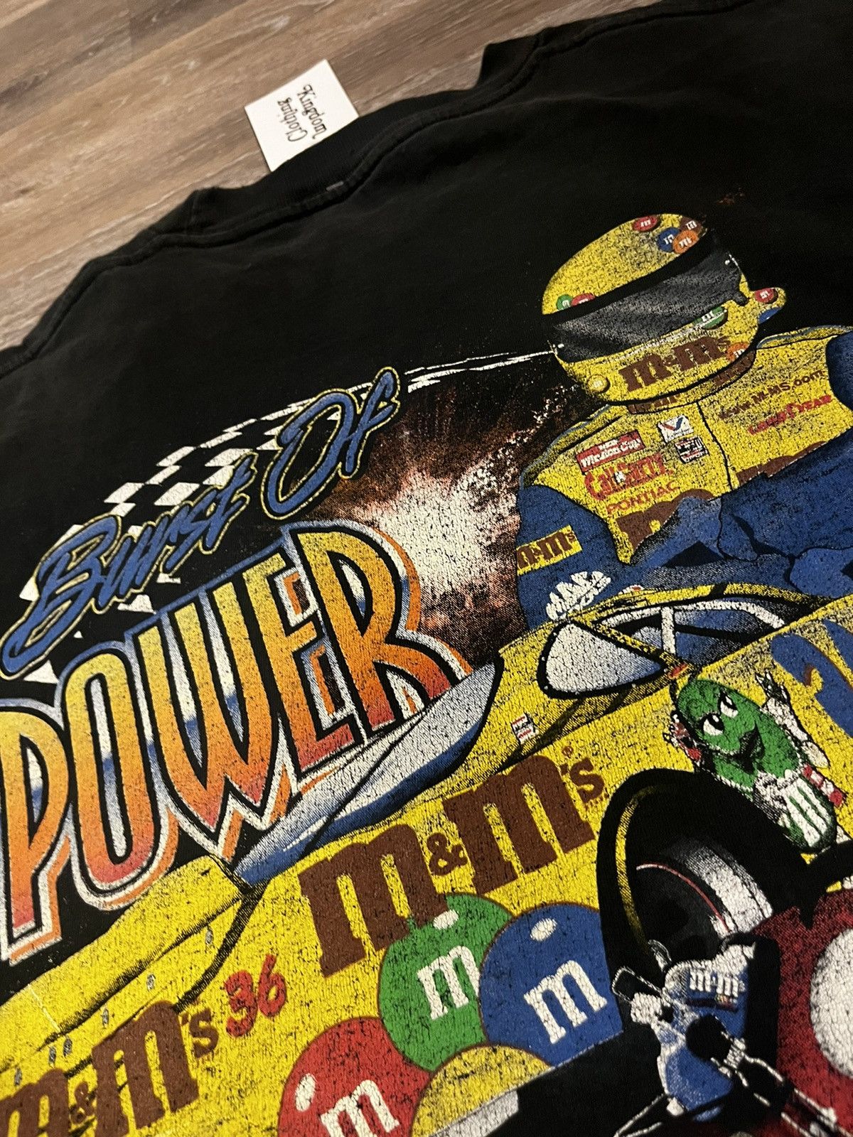 NASCAR Vtg Ken Schrader Double Sided Nascar Racing T-Shirt Size US XXL / EU 58 / 5 - 8 Thumbnail