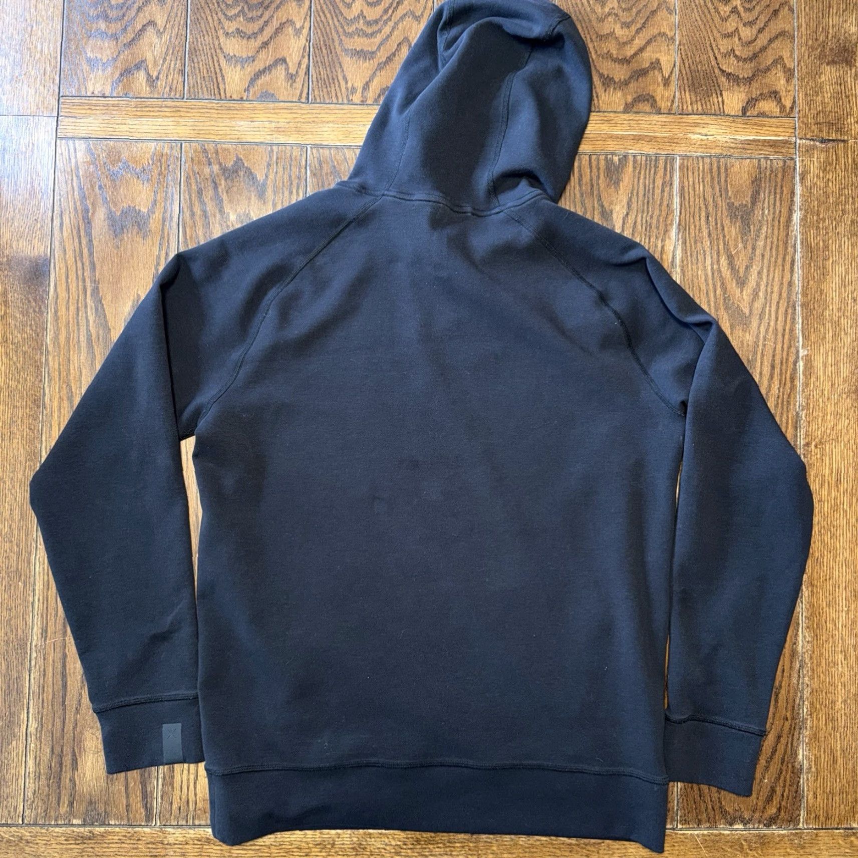 Ten Thousand Ten Thousand Merino Wool Tech Hoodie Sweatshirt Medium Black Outdoor Base Layer Pullover Hooded Pockets Stretch Logo Men M Size US M / EU 48-50 / 2 - 7 Thumbnail