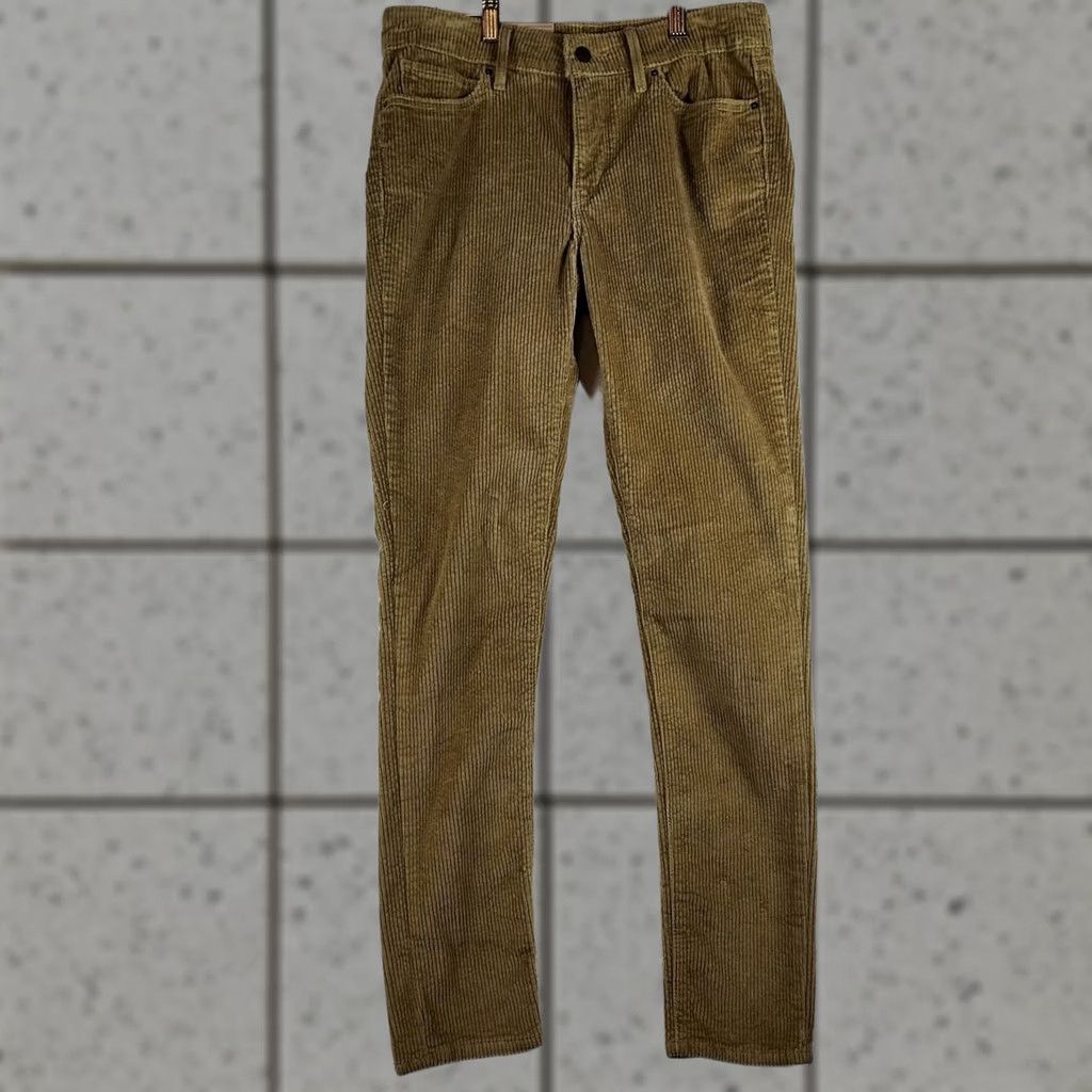 Levi's Levi's 711 Skinny Pants Women Brown Corduroy Stretch Mid Rise Slim Fit 28 Ankle Pants Women Brown Corduroy Stretch Mid Rise Slim Ankle 711 Size 28" / US 6 / IT 42 - 1 Thumbnail
