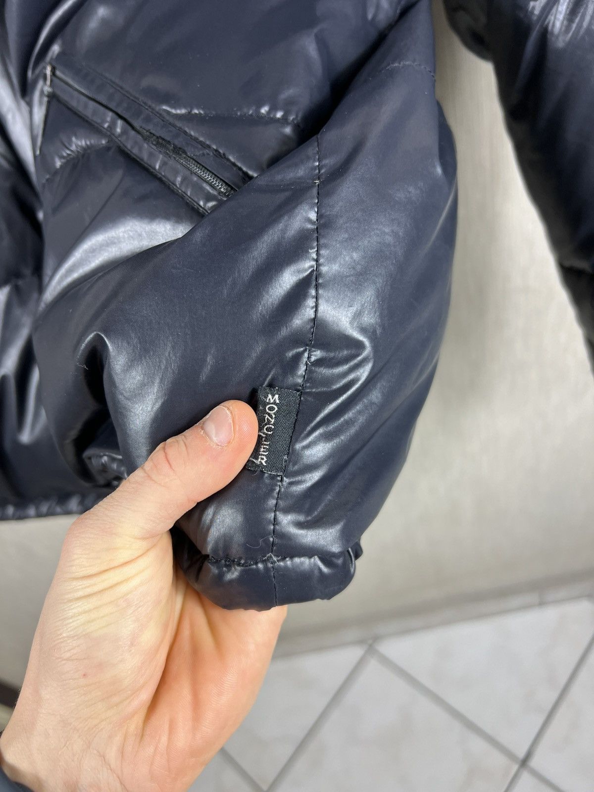 Moncler Vintage Moncler Grenoble goose down jacket arm logo puffer Size US L / EU 52-54 / 3 - 12 Thumbnail