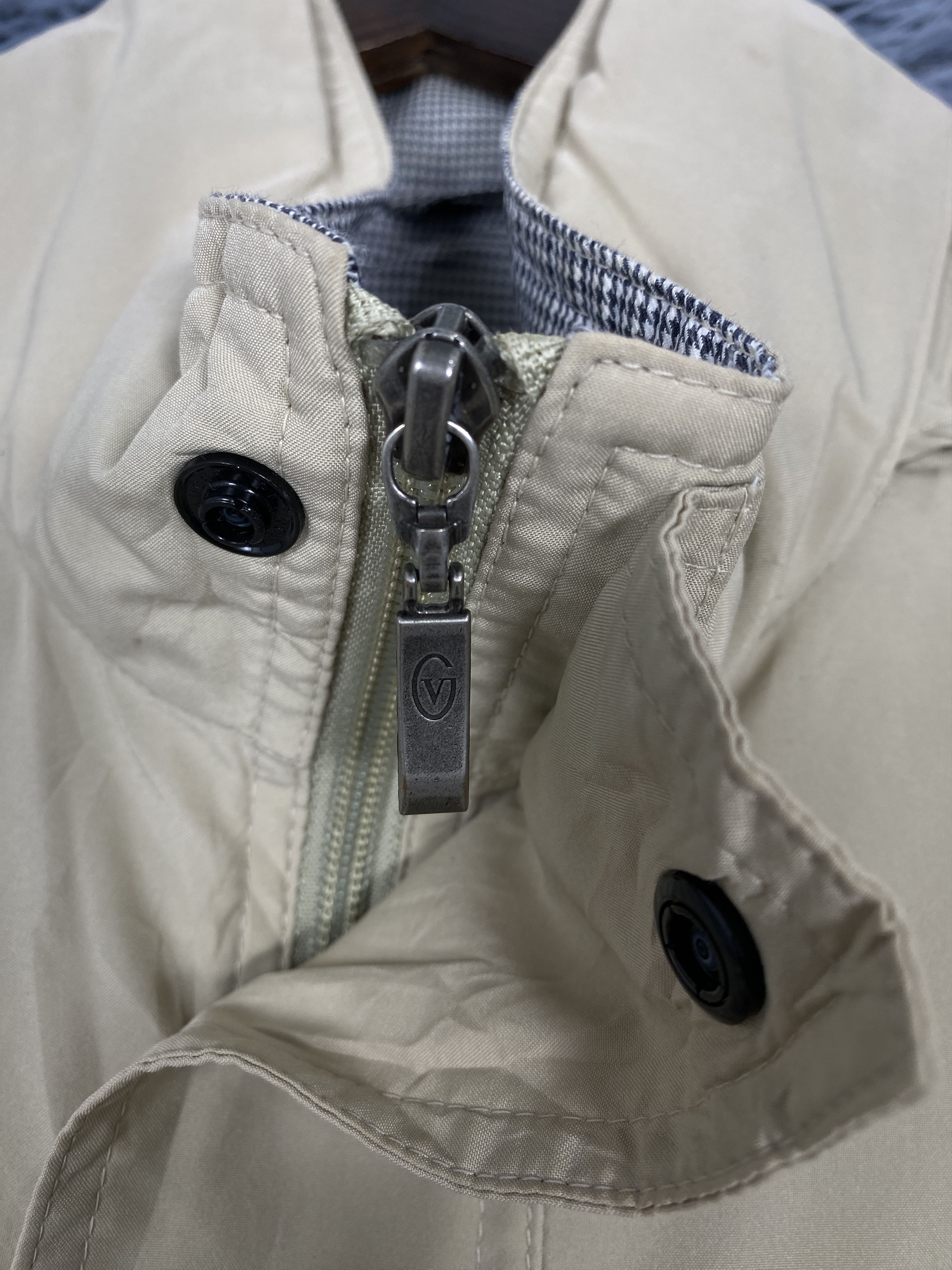 Giovanni Valentino Vintage Gianni Valentino Zip Up Light Jacket Size US L / EU 52-54 / 3 - 4 Thumbnail