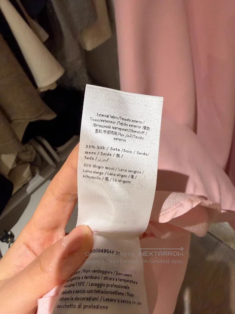 Valentino Valentino A daughter-in-law butterfly silk wool A-line dre Size S / US 4 / IT 40 - 7 Thumbnail