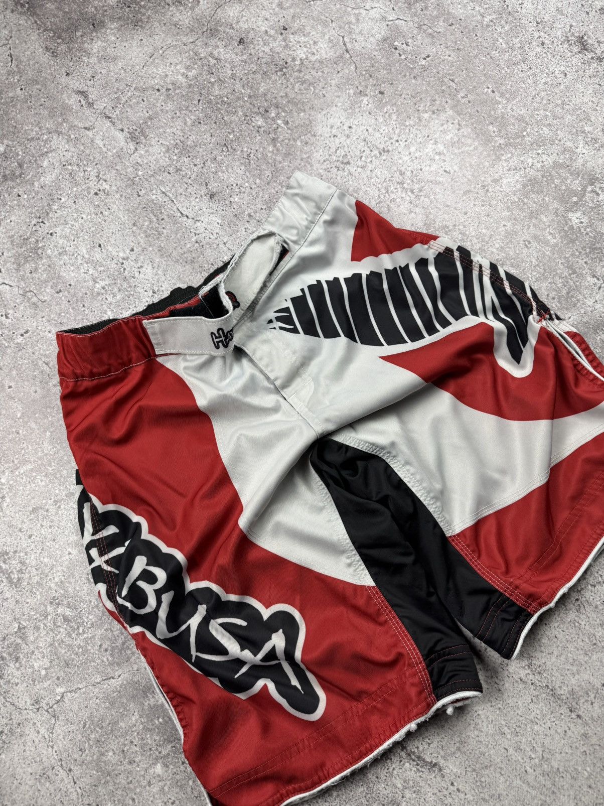 Designer Hayabusa Muay Thai mma Tapout affliction Japan style shorts Size US 32 / EU 48 - 3 Thumbnail