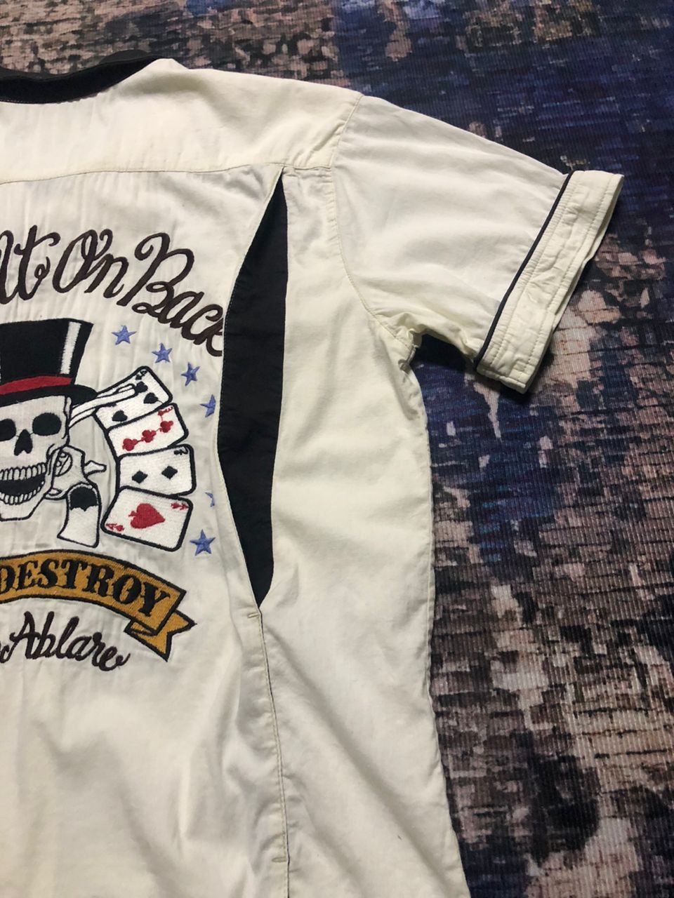 Japanese Brand World Wide Love Seek & Destroy Embroidered Print Rare Size US M / EU 48-50 / 2 - 7 Thumbnail