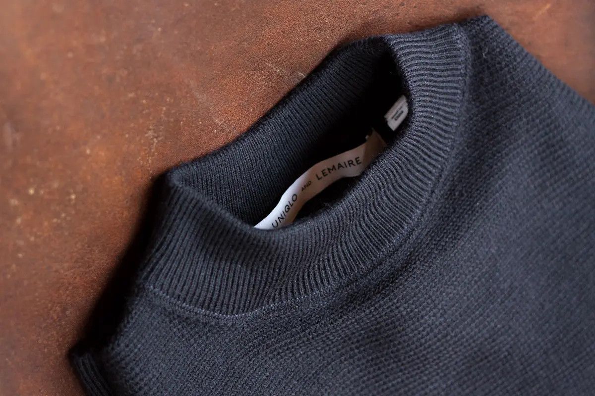Lemaire × Uniqlo Uniqlo Lemaire - Merino Blended Mock Neck Size US M / EU 48-50 / 2 - 2 Thumbnail