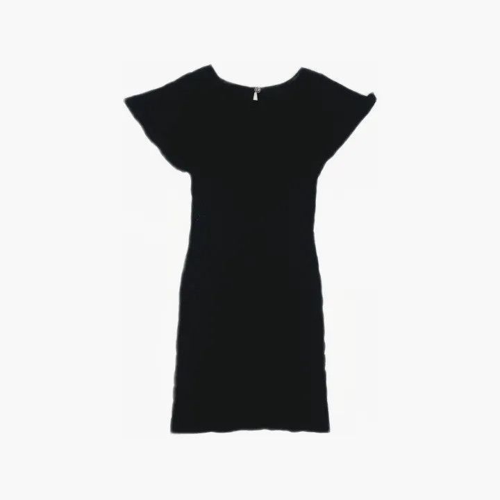 Chanel Chanel Black Quilted Knit Dress Size S / US 4 / IT 40 - 3 Thumbnail
