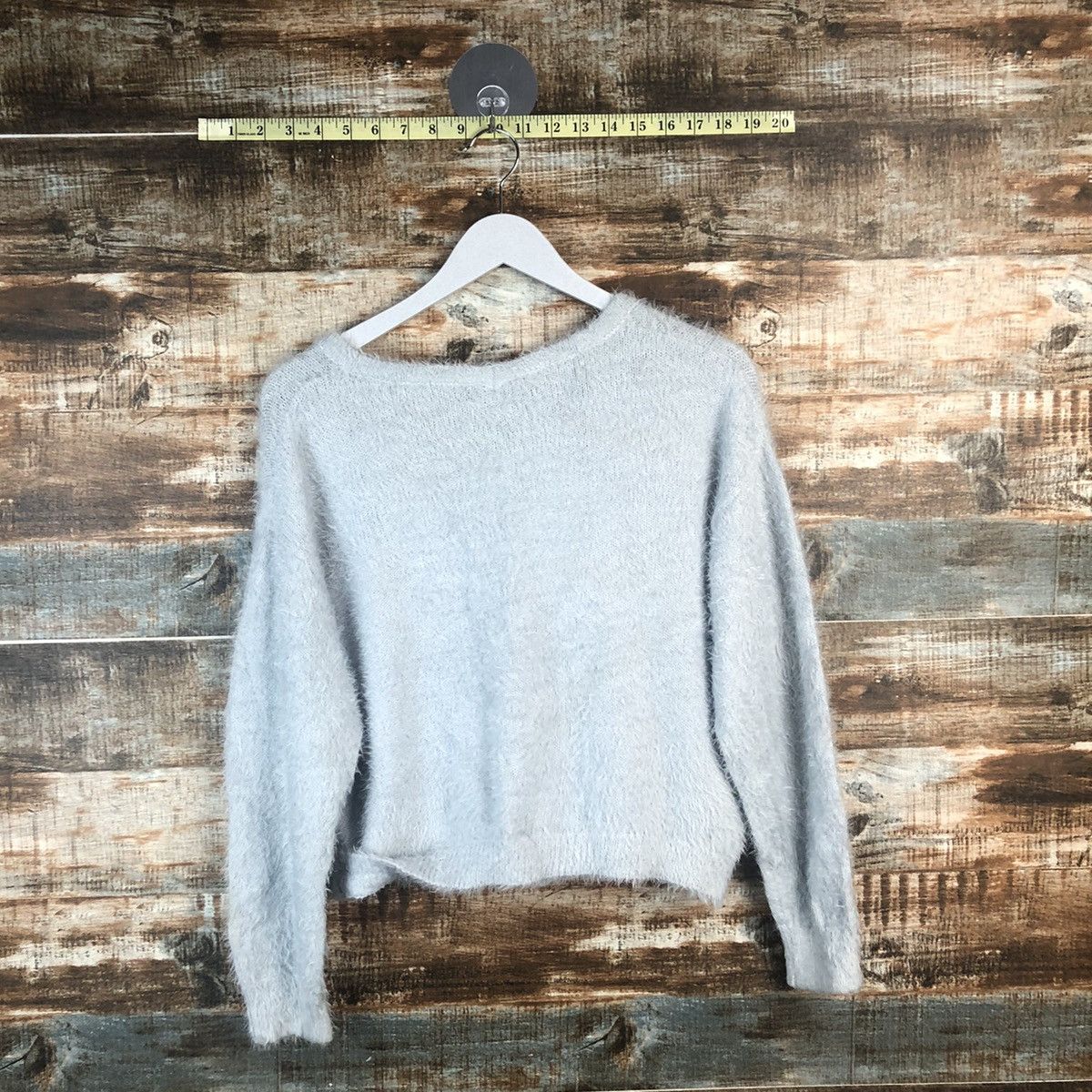 Japanese Brand DL Retro Girl Blue Cardigan Knitwear #C326 Size M / US 6-8 / IT 42-44 - 11 Thumbnail