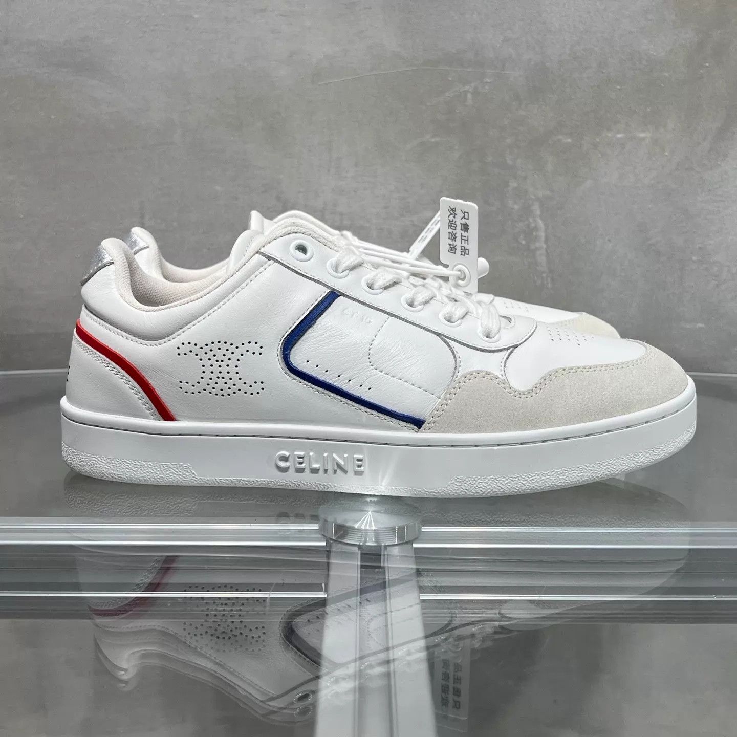 Celine Celine Casual White Sneakers EU 37 YH26197 Size US 6.5 / IT 36.5 - 4 Thumbnail