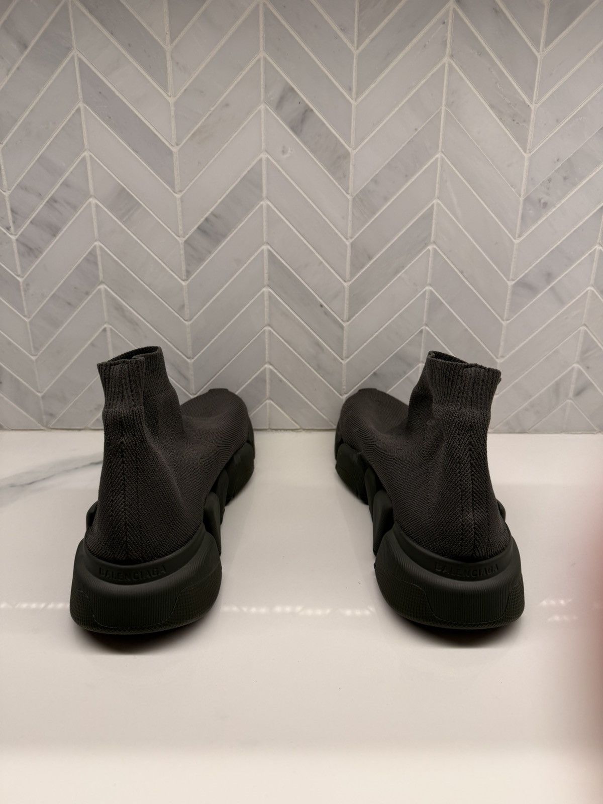 Balenciaga Balenciaga Speed Trainer Sneakers – Dark Grey Size US 10 / EU 43 - 5 Thumbnail