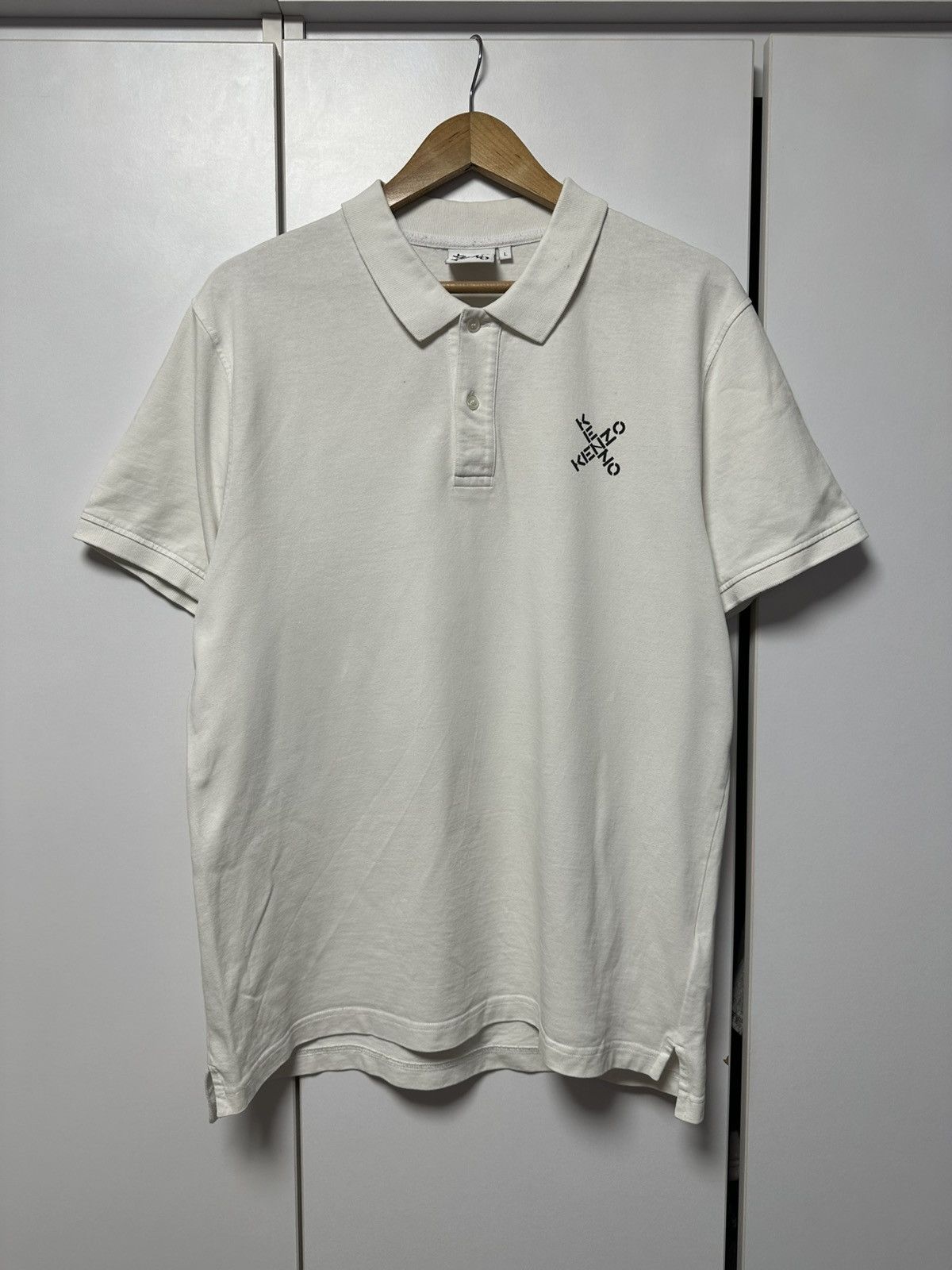 Kenzo Kenzo Luxury Polo T-Shirt Rare Size US L / EU 52-54 / 3 - 1 Thumbnail