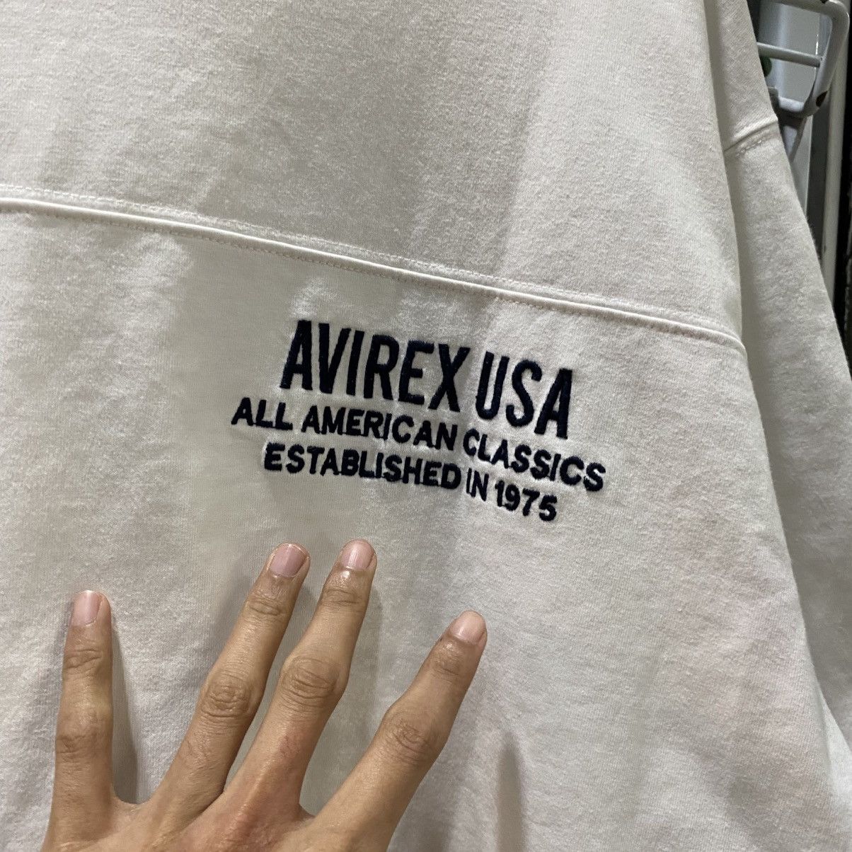 Avirex × Vintage Vintage AVIREX USA Military American Style T-Shirts Size US XL / EU 56 / 4 - 7 Thumbnail